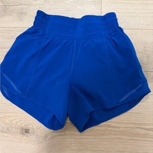 lululemon athletica Royal Blue Athletic Shorts